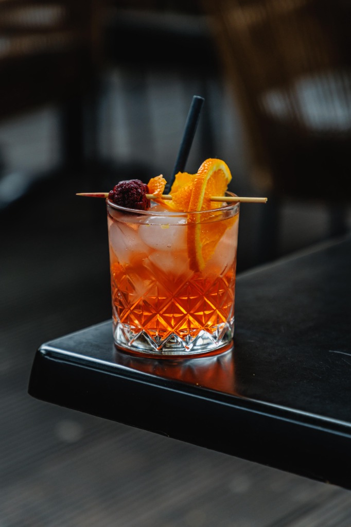 Signature Old Fashioned cocktail